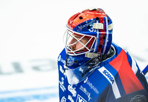 Oskarshamns målvakt Tim Juel