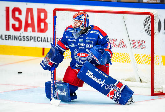 Oskarshamns målvakt Tim Juel