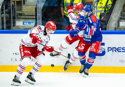 Oskarshamns Robin Norell och Timrås Christopher Liljewall