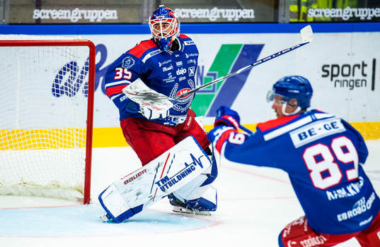 Oskarshamns målvakt Joe Cannata