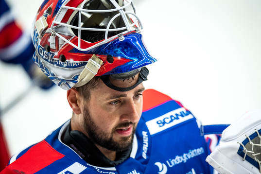 Oskarshamns målvakt Joe Cannata