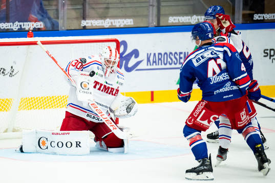 Timrås målvakt Jacob Johansson