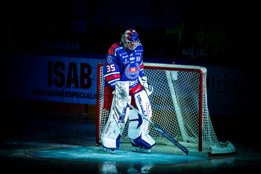 Oskarshamns målvakt Joe Cannata