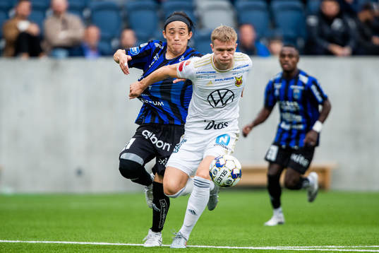 Sirius Yukiya Sugita och Östersunds Eirik Haugan