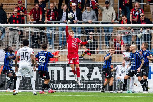 Sirius målvakt Hannes Sveijer