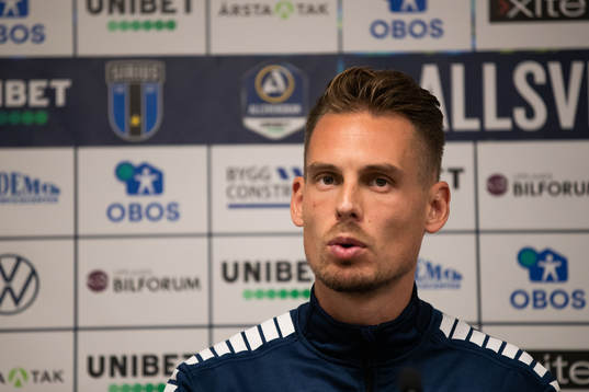 Sirius tränare Daniel Bäckström