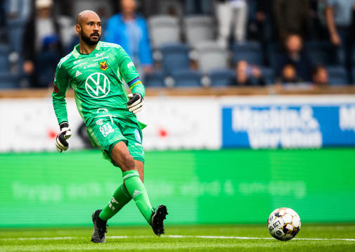 Östersunds målvakt Aly Keita