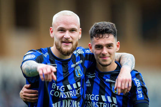 Sirius Adam Ståhl och Laorent Shabani