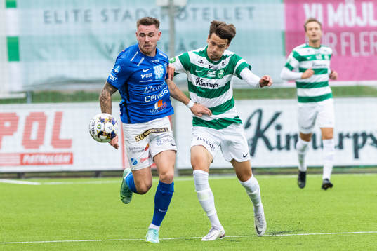Norrbys Rasmus Örqvist mot Västerås Olle Edlund