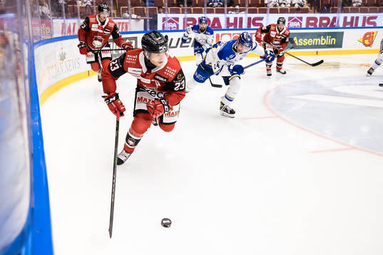 Malmö Redhawks Christoffer Forsberg och Leksands Isak