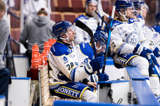 Leksands Justin Kloos deppar
