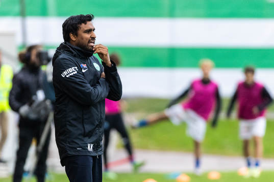 Västerås tränare Kalle Karlsson