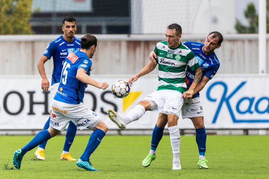 Västerås Filip Tronet mot Norrbys Nino Osmanagic