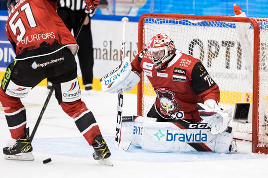 Malmö Redhawks målvakt Daniel Marmenlind