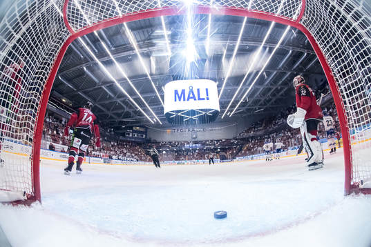 Malmö Redhawks målvakt Daniel Marmenlind och Malmö