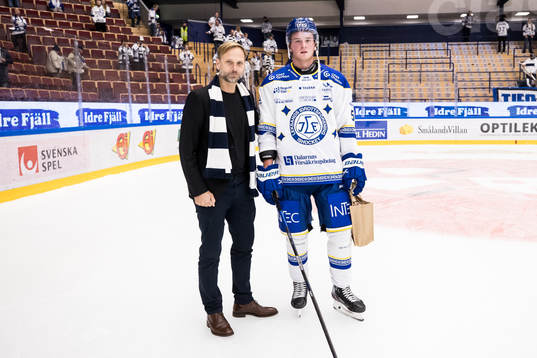 Leksands Calle Själin utsedd till matchens lirare