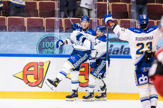 Leksands Carter Ashton jubel