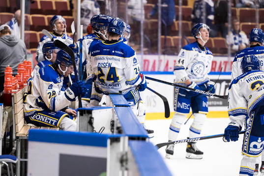Leksands spelarna deppar