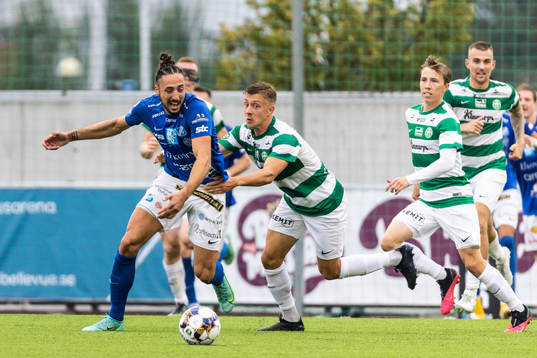 Norrbys Dijan Vukojevic mot Västerås Simon Gefvert