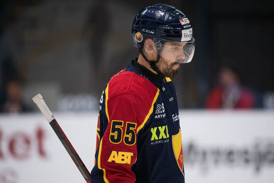 Djurgårdens Linus Videll deppar