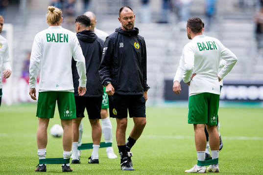 Hammarbys assisterande tränare Joachim Björklund