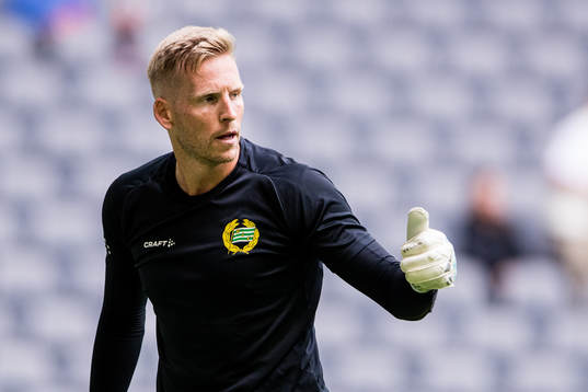 Hammarbys målvakt David Ousted