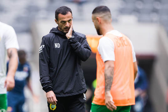 Hammarbys assisterande tränare Nenad Djordjevic