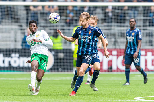 Hammarbys Aziz Mohammed Ouattara och Djurgårdens Rasmus