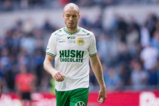 Hammarbys Jon Gudni Fjoluson deppar
