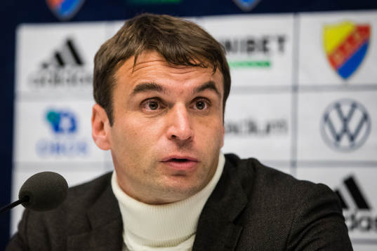 Hammarbys tränare Milos Milojevic