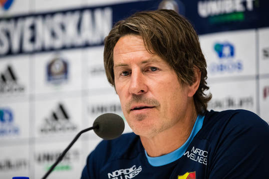 Djurgårdens tränare Thomas Lagerlöf