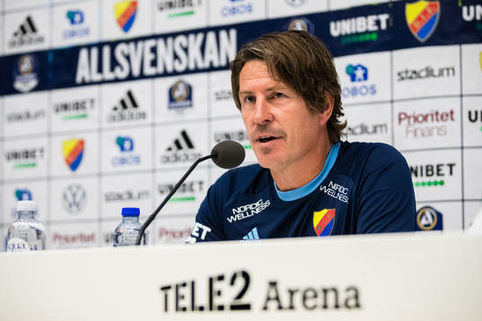 Djurgårdens tränare Thomas Lagerlöf