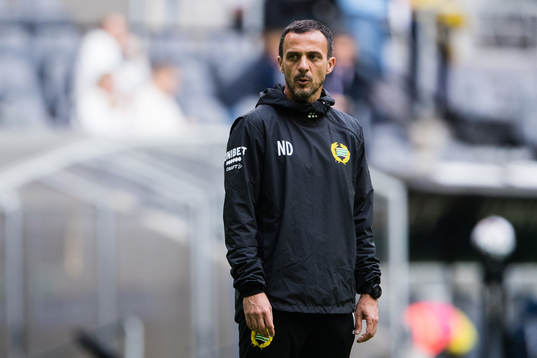 Hammarbys assisterande tränare Nenad Djordjevic