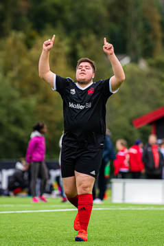 Michael Bruheim of Flatås IL Lions 1 celebrates