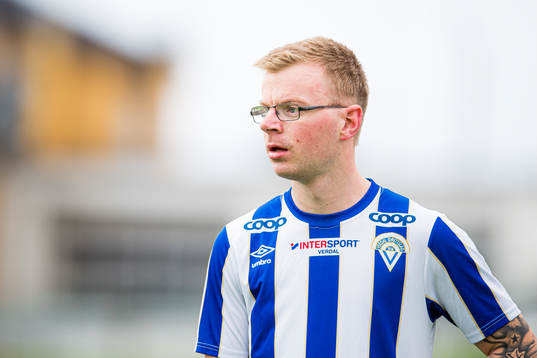 Jonas Ertsås Hansen of Verdal IL