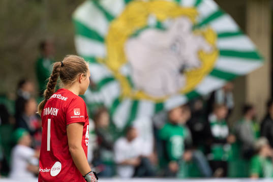 Hammarbys målvakt Anna Tamminen