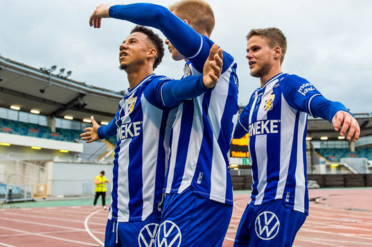 IFK Göteborgs Tobias Sana jublar