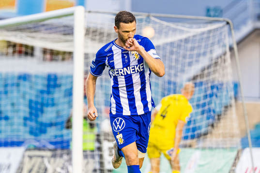 IFK Göteborgs Marcus Berg jublar