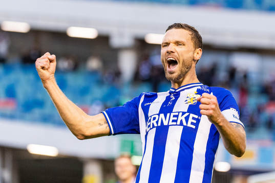 IFK Göteborgs Marcus Berg jublar