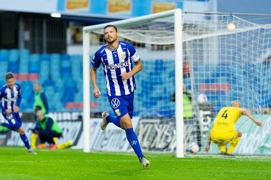   IFK Göteborgs Marcus Berg jublar