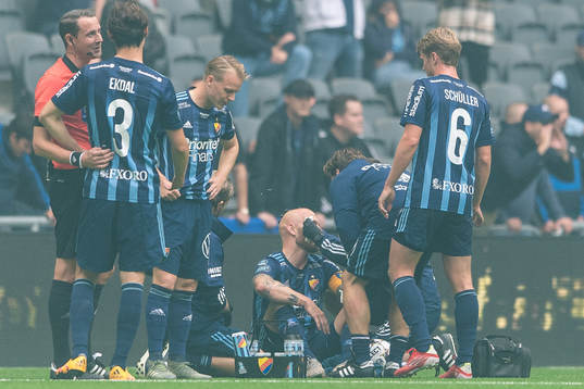 Djurgårdens Magnus Eriksson får vård