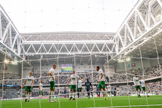 Hammarbys spelare deppar