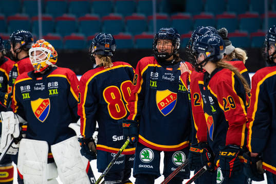Djurgårdens spelare jublar