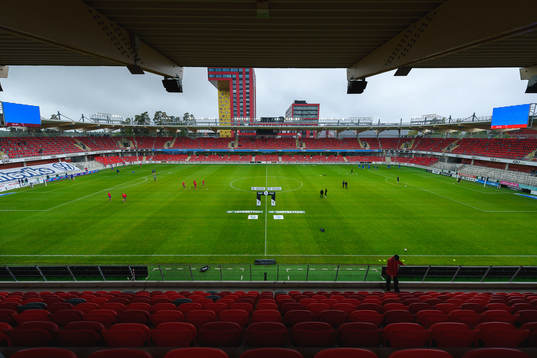 Interiör vy från Visma arena