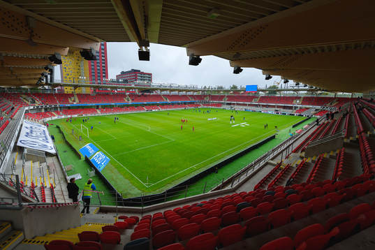 Interiör vy från Visma arena