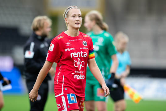 Örebros Sanna Kullberg deppar