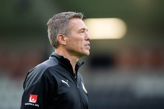 Häckens tränare Mats Gren