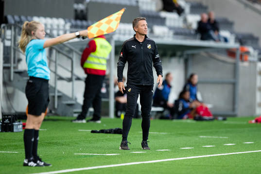 Häckens tränare Mats Gren