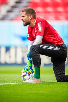 Kalmars målvakt Lucas Hägg Johansson