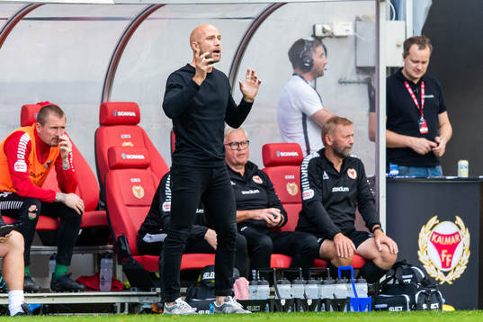 Kalmars tränare Henrik Rydström
